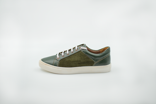 Mustang - Verde with white sole - Mohrasneakers